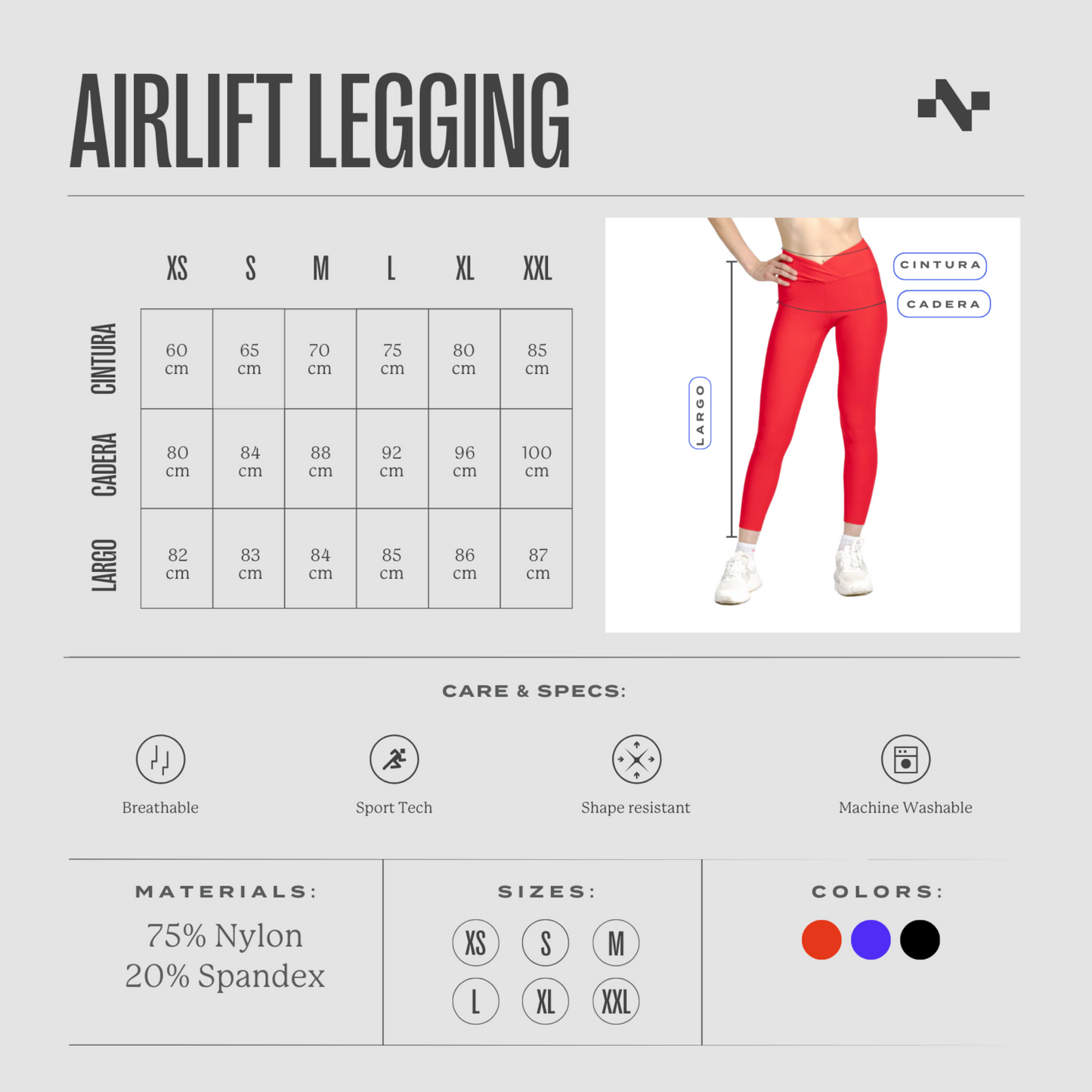 3-Pack AirLift | Legging Deportivo