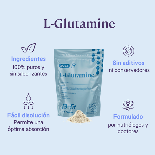 L-Glutamina en polvo - 300g