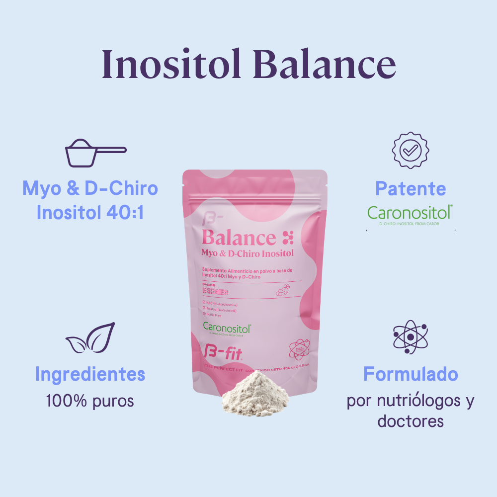 Balance Inositol Mezcla 40:1 + Folatos Quatrefolic®