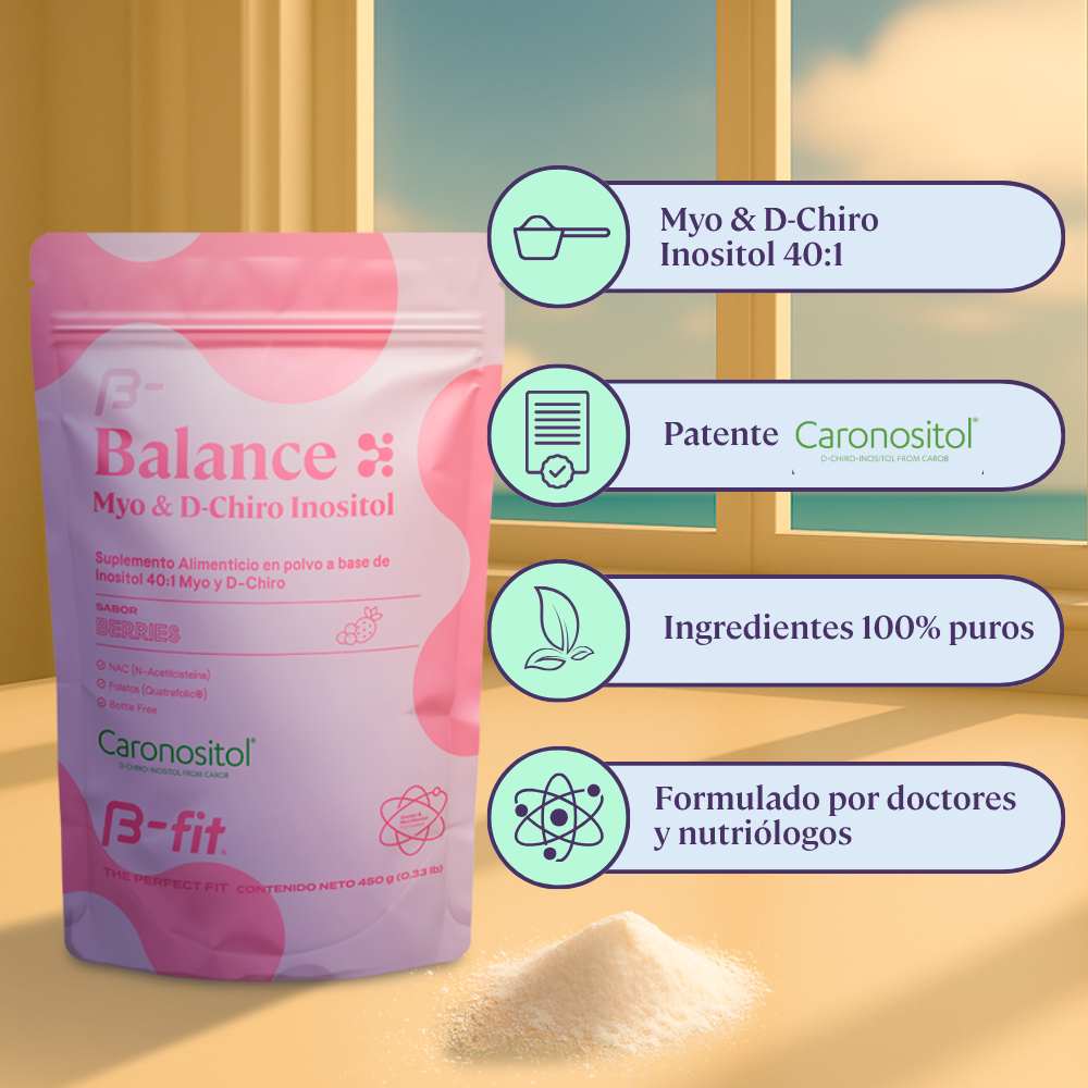Balance Inositol Mezcla 40:1 + Folatos Quatrefolic®