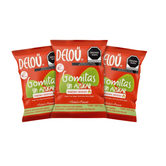 Mix de gomitas manzana enchilada