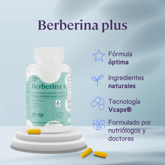 Berberina Plus - 60 Cápsulas