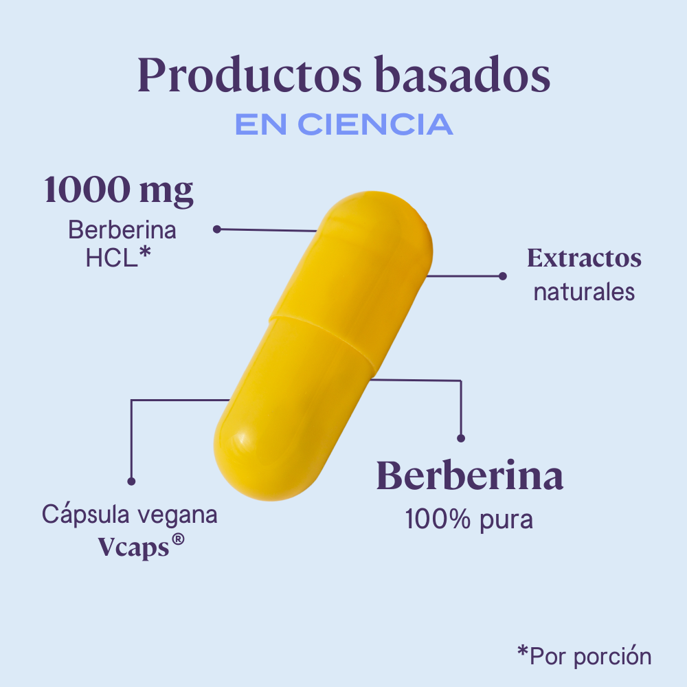 Equilibrium Extracto de Berberina - 120 Cápsulas