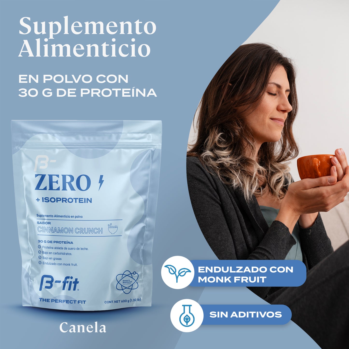 Proteina Zero+ Isolated - 17 porciones (600g)