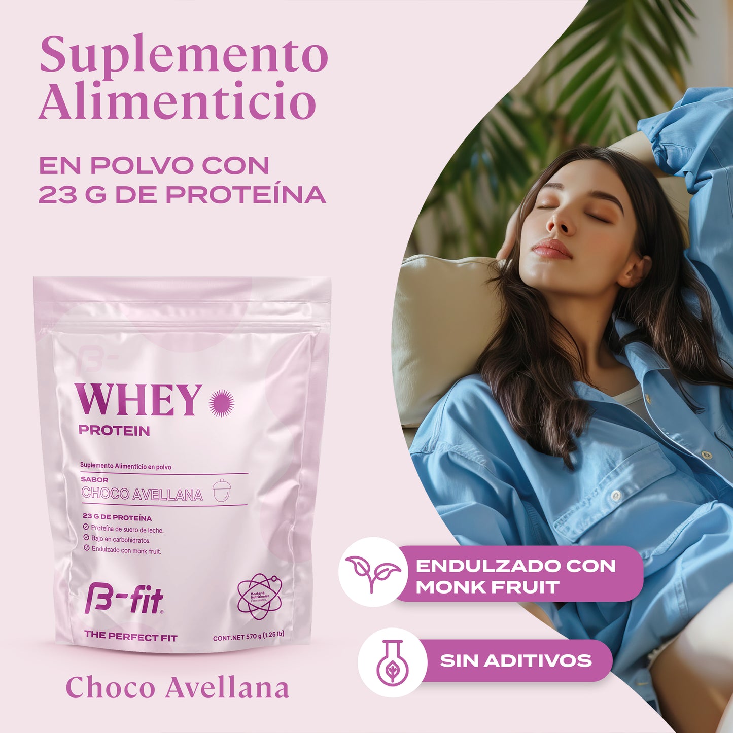 Proteína Whey - 19 porciones (570g)