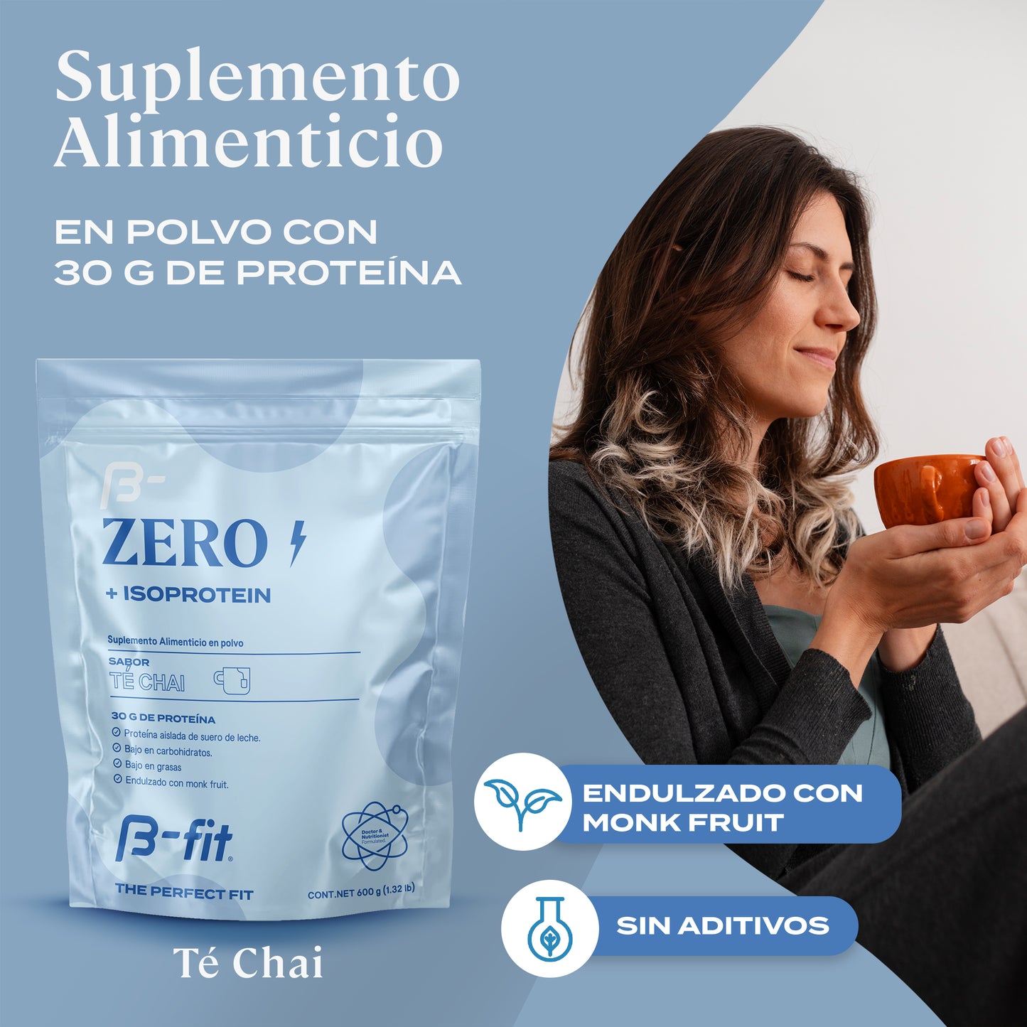 Proteina Zero+ Isolated - 17 porciones (600g)