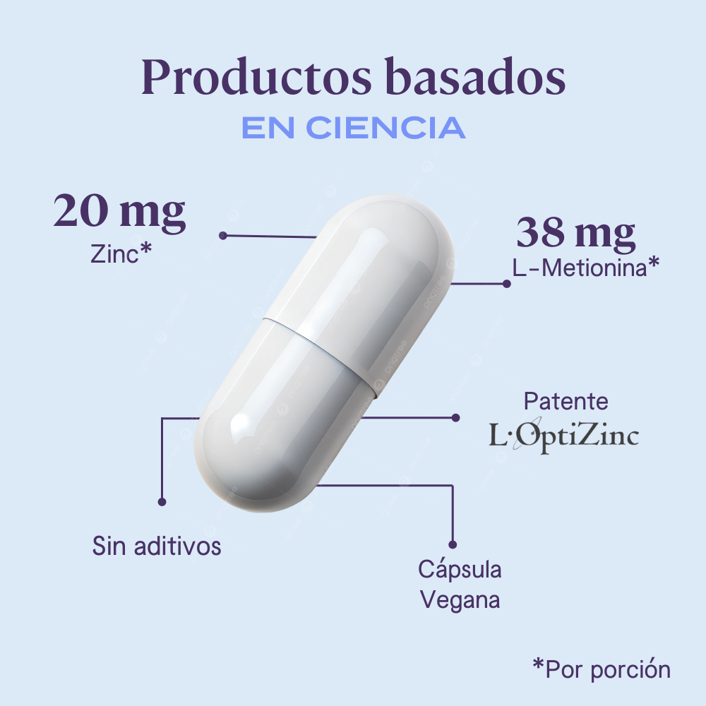 Zinc - 90 Cápsulas