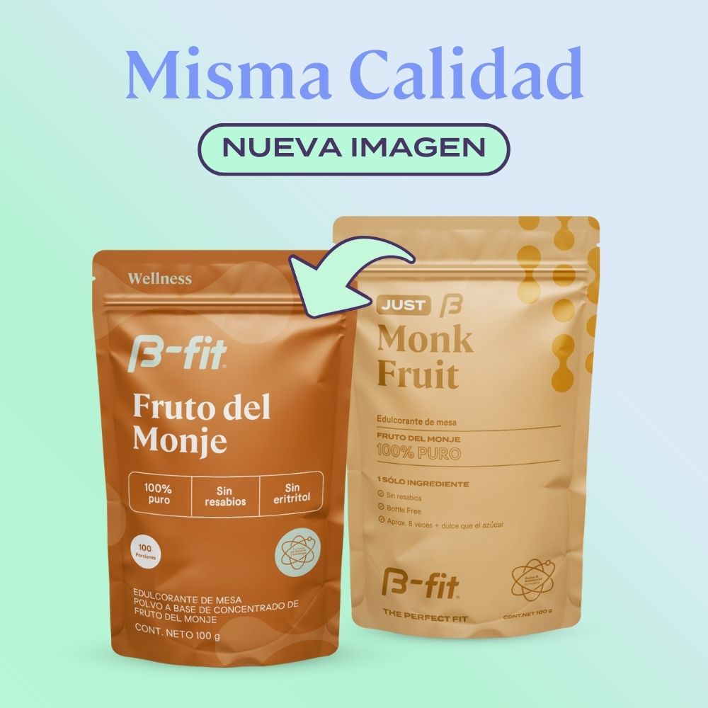Monk Fruit 100% Puro | Fruta del Monje sin eritritol - 100g