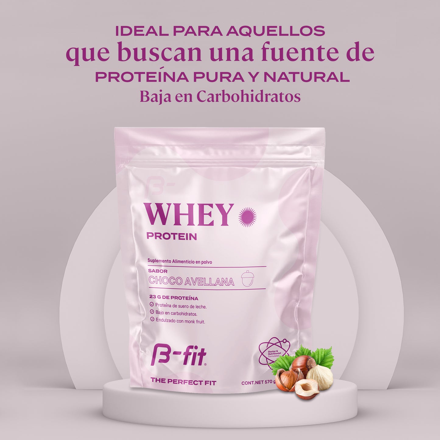 Proteína Whey - 19 porciones (570g)