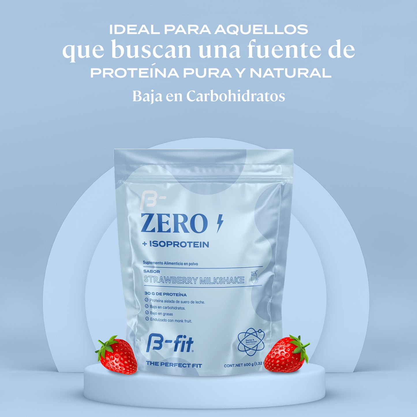 Proteina Zero+ Isolated - 17 porciones (600g)