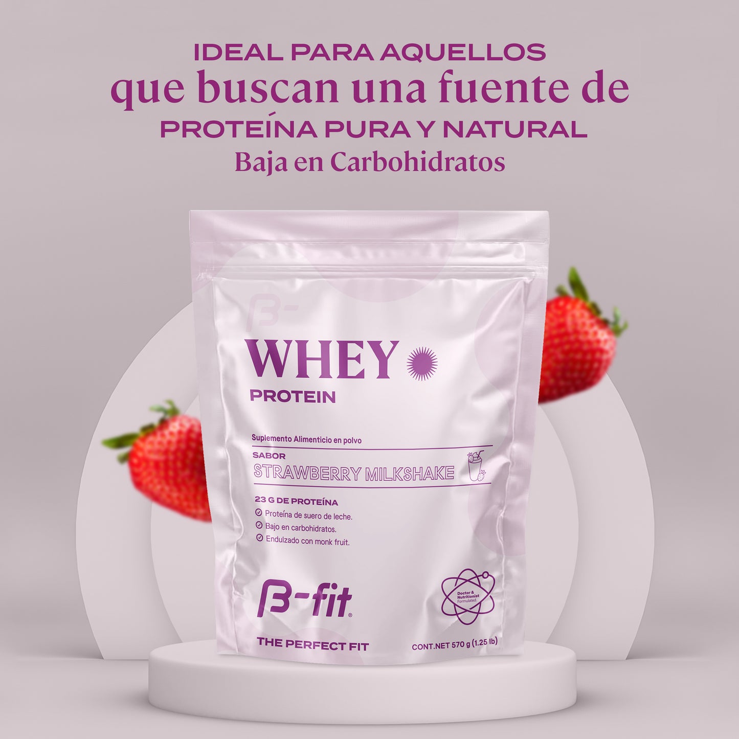 Proteína Whey - 19 porciones (570g)