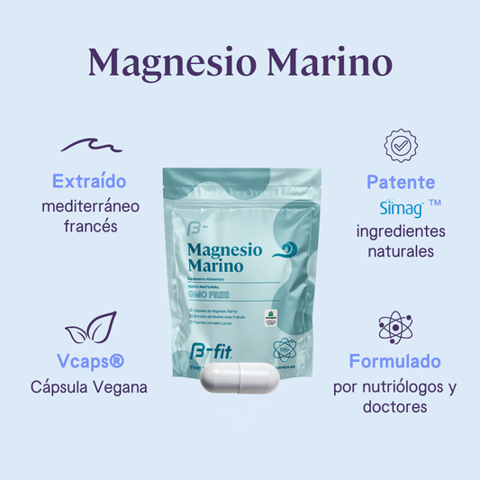 Magnesio Marino 100% Natural - 90 Cápsulas