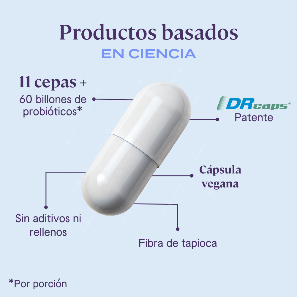 Plus Probio - 11 cepas, 60 billones de probióticos
