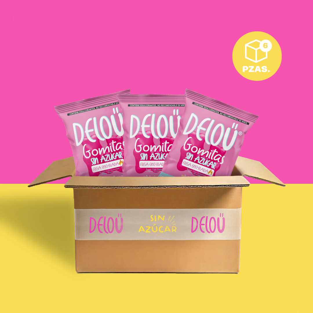 Deloü Ositos Fresa Enchilada