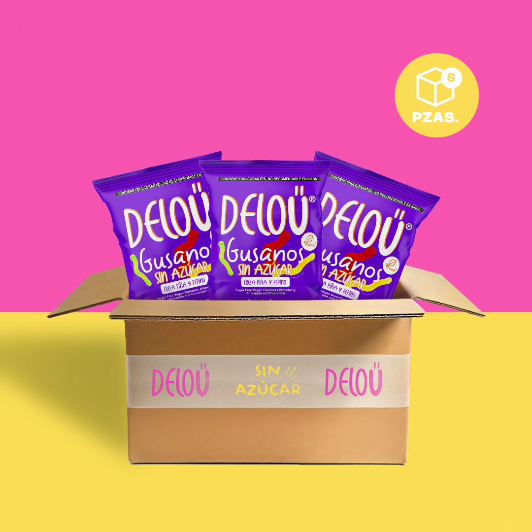 Deloü Gusanos sin azúcar