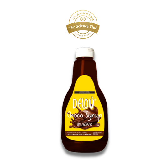 Deloü | Choco Syrup | Jarabe de Chocolate Sin Azúcar (250 ml.)