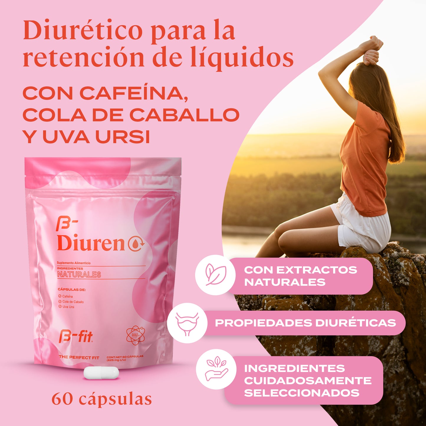 Diurético Diuren - 60 Cápsulas