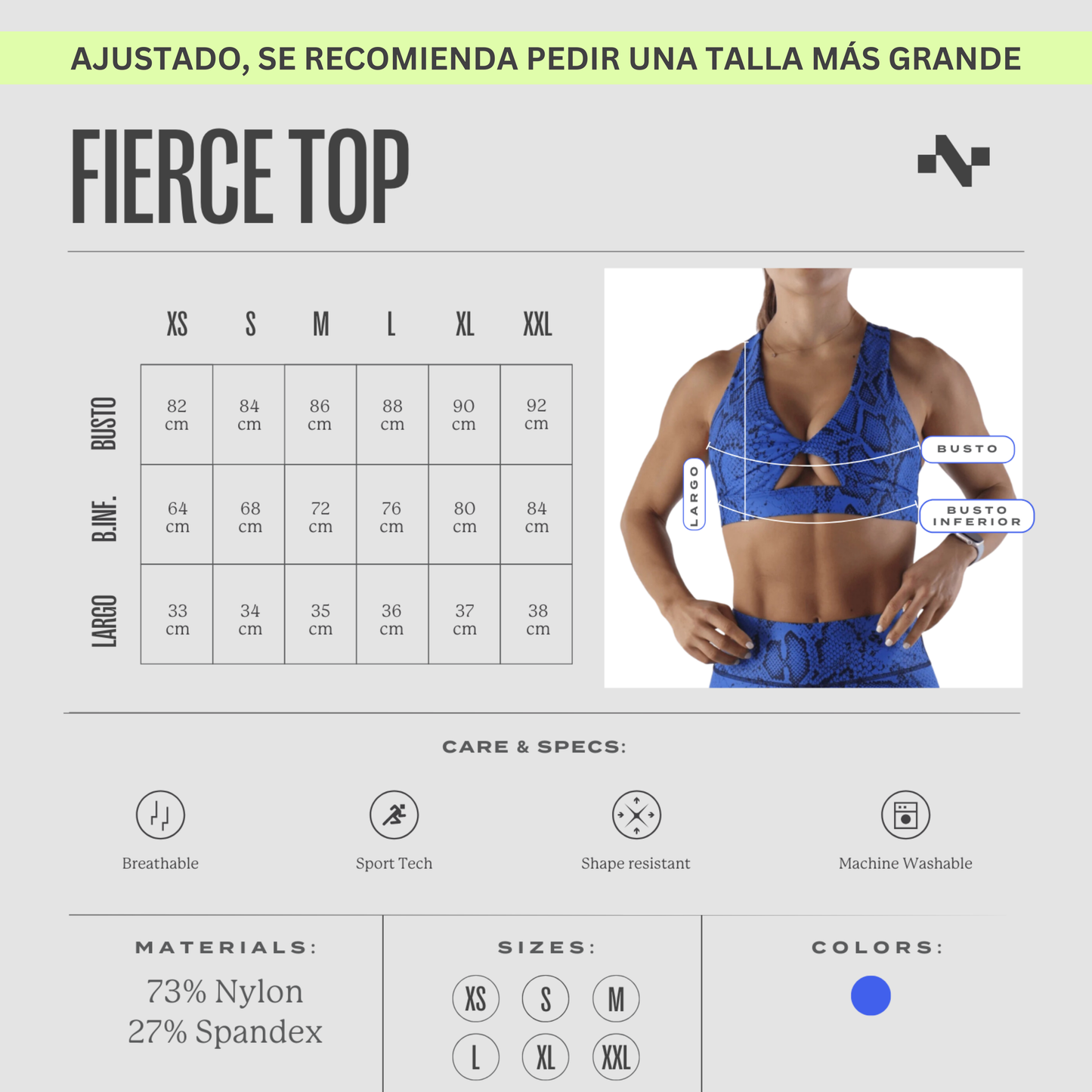 Fierce | Top deportivo