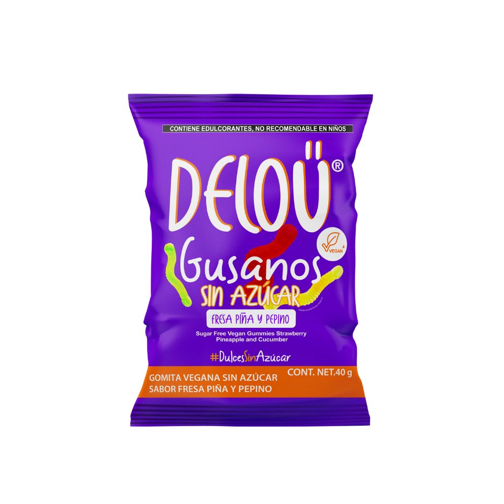 Deloü Gusanos sin azúcar