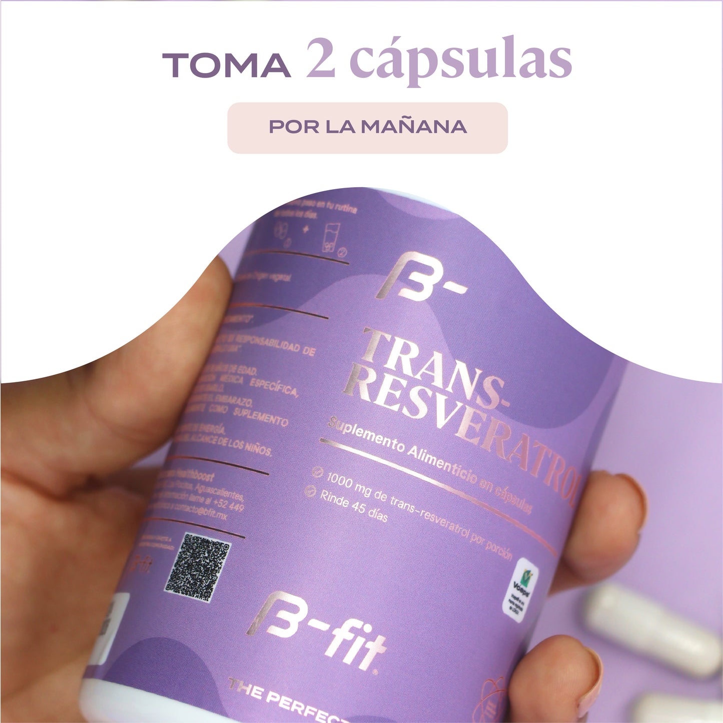 Trans-Resveratrol - 90 Cápsulas