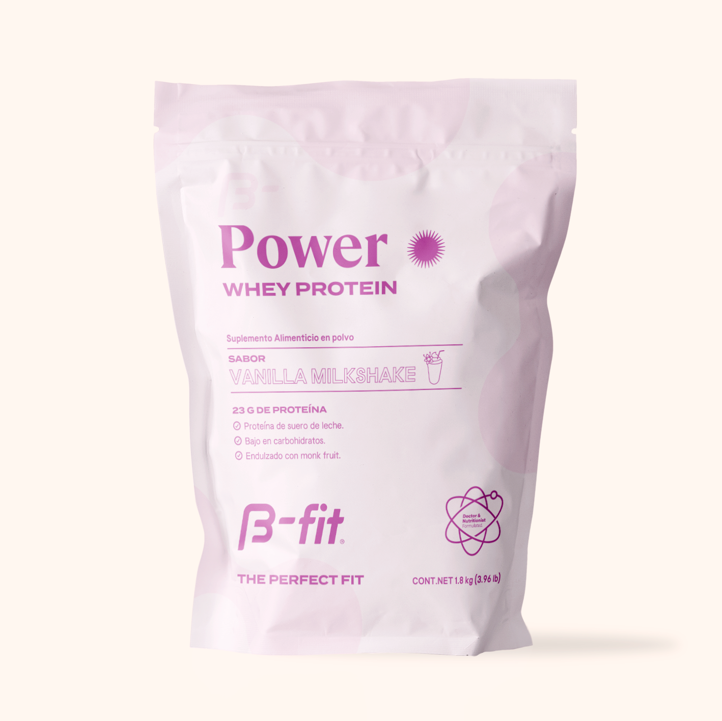 Proteína Whey - 60 porciones (1.8 Kg)