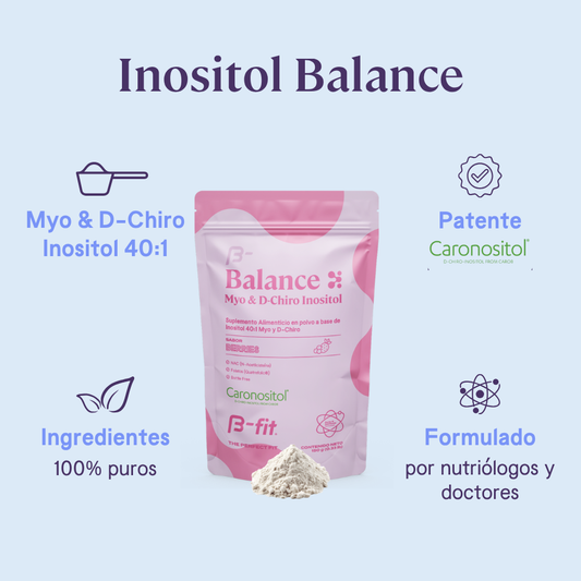 Balance Inositol Mezcla 40:1 + Folatos Quatrefolic®