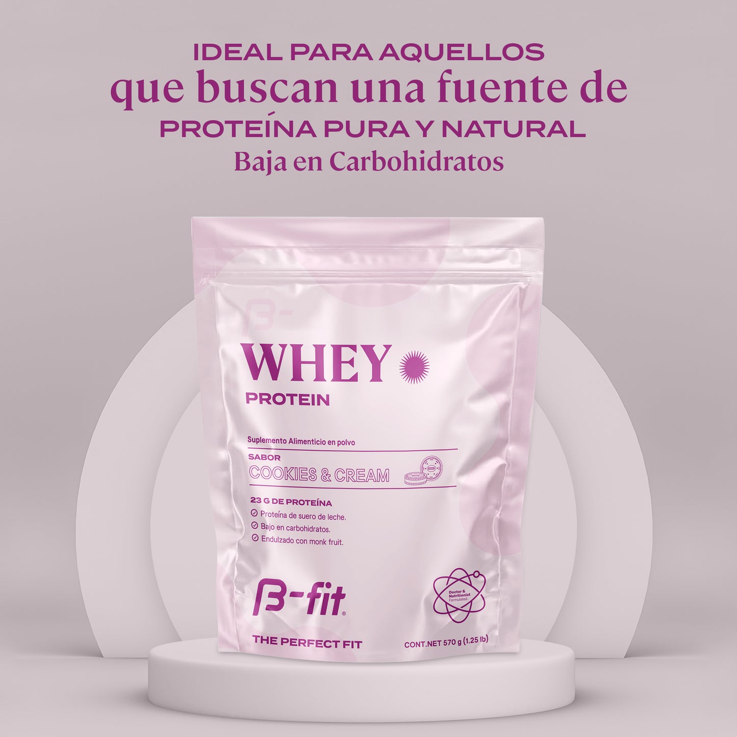 Proteína Whey - 19 porciones (570g)