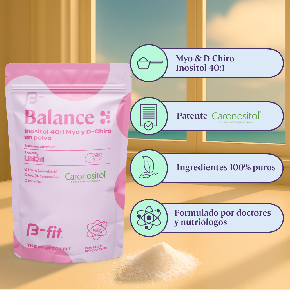 Balance Inositol Mezcla 40:1 + Folatos Quatrefolic®