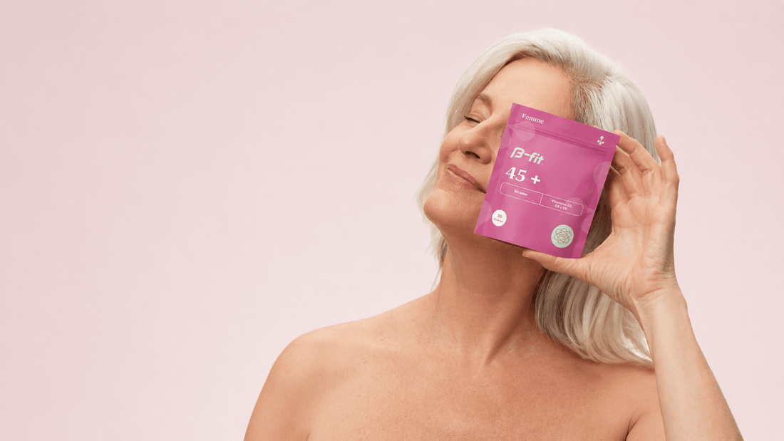 ¿Qué vitaminas debe tomar una mujer de 45 años para su vitalidad?