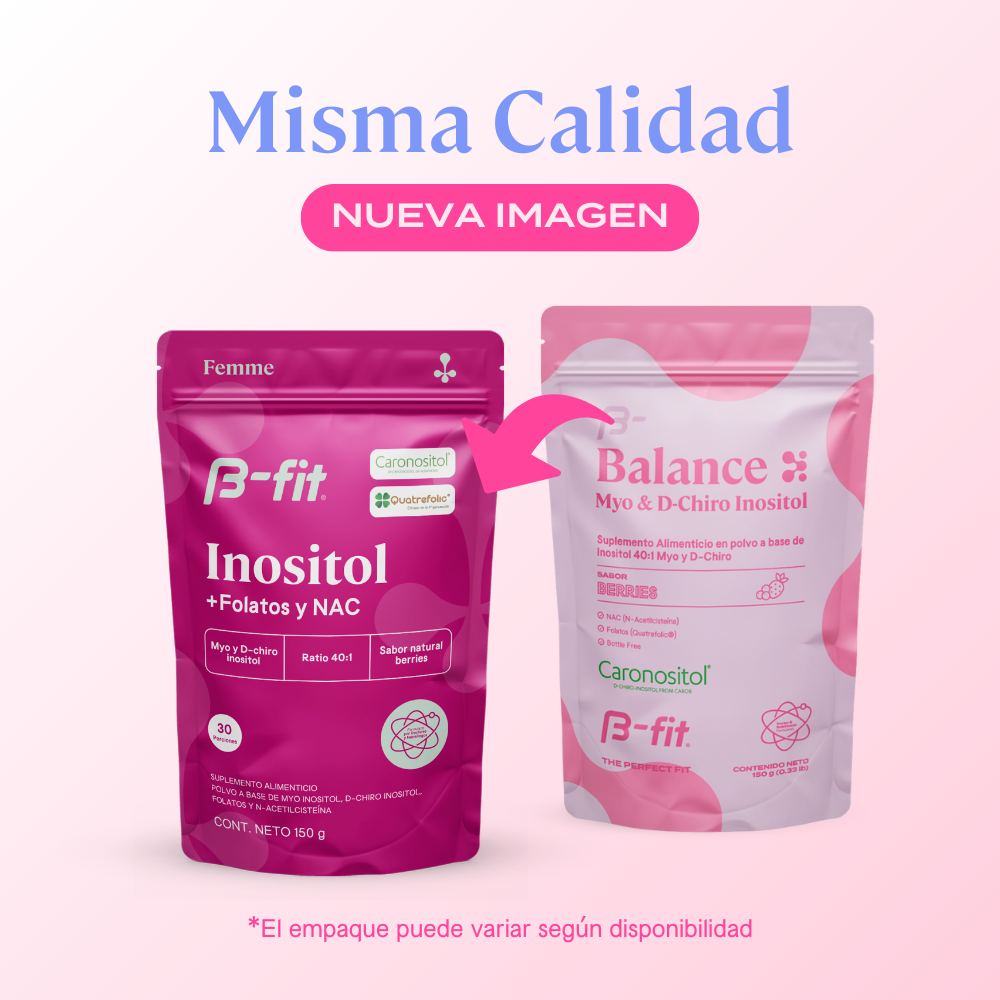 Inositol 40:1 + Folatos y NAC