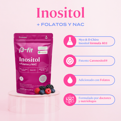 Inositol 40:1 + Folatos y NAC