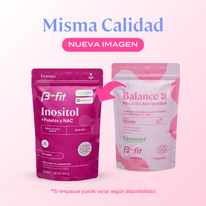 Inositol 40:1 + Folatos y NAC - Polvo
