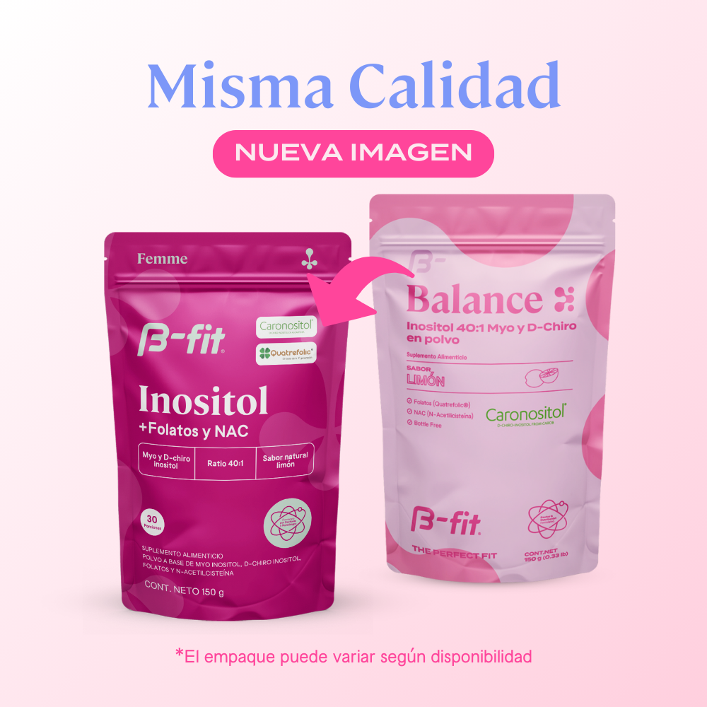 Inositol 40:1 + Folatos y NAC