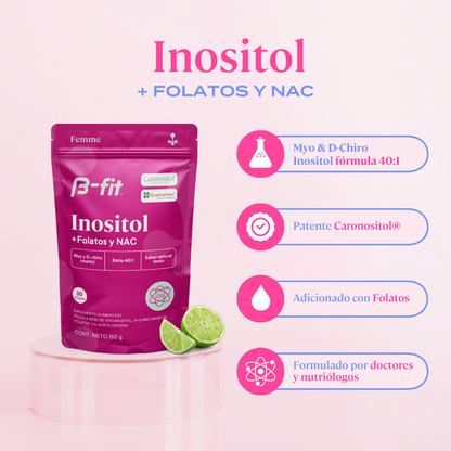 Inositol 40:1 + Folatos y NAC