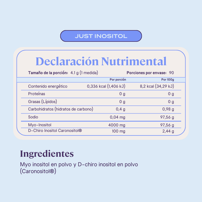Just Inositol Caronositol® - Polvo