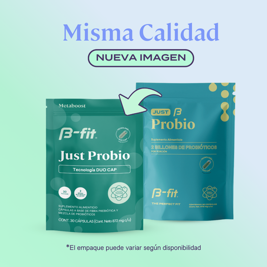 Just Probio probióticos y prebióticos DuoCap® - Cápsulas