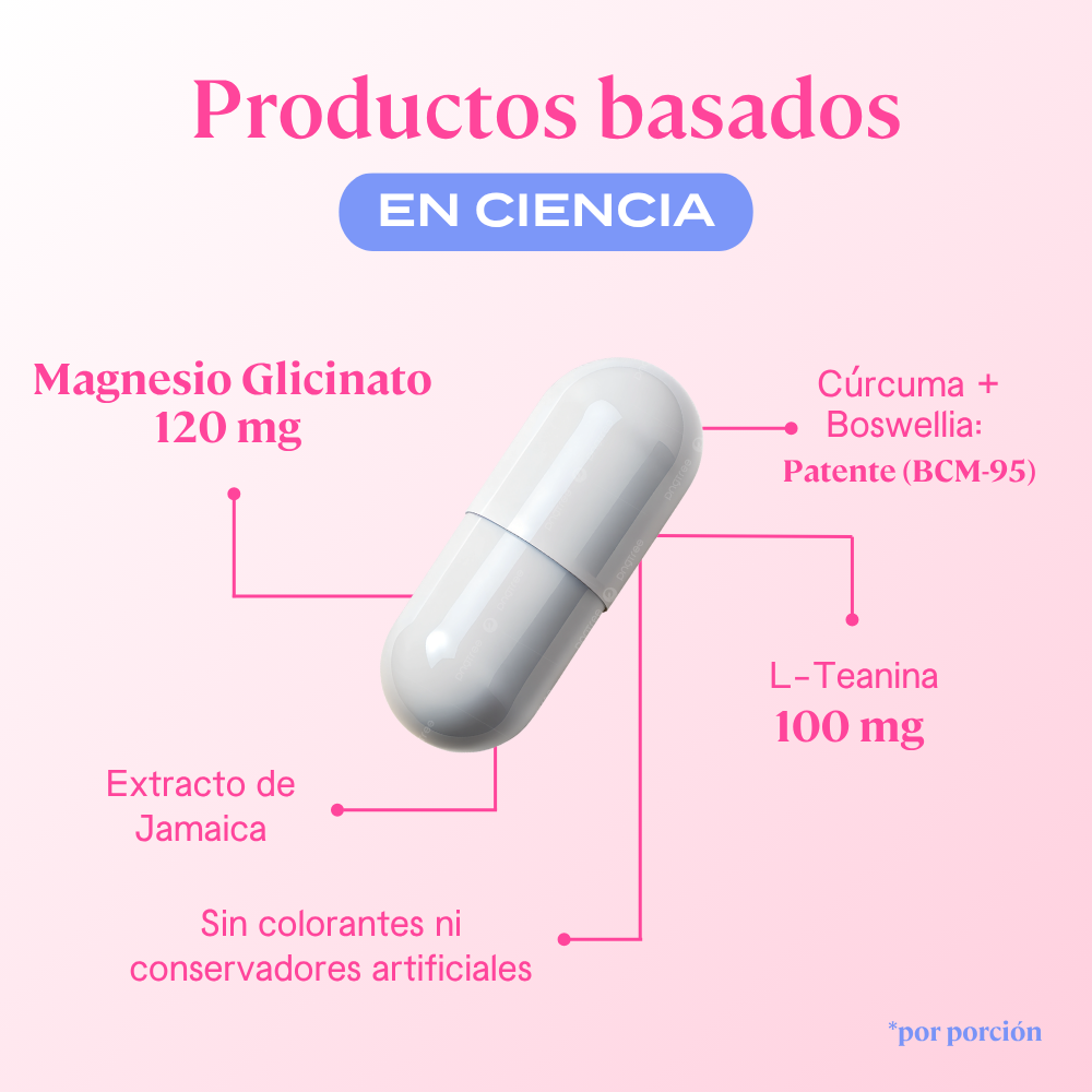 PMS™ suplemento para ciclo menstrual - 60 cápsulas | 30 porciones
