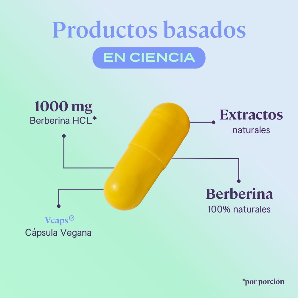 Berberina - 120 Cápsulas | 60 porciones