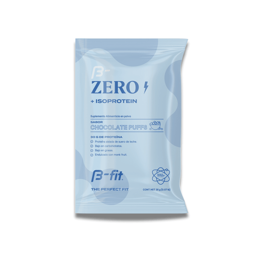 Proteína Aislada (Isolated) de Suero de Leche Zero Carb sabor Chocolate Puffs - 35 g (1 servicio)