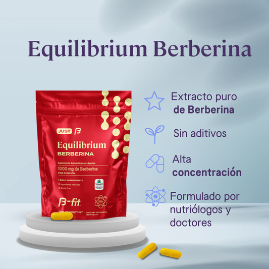 Equilibrium Extracto de Berberina - 120 Cápsulas