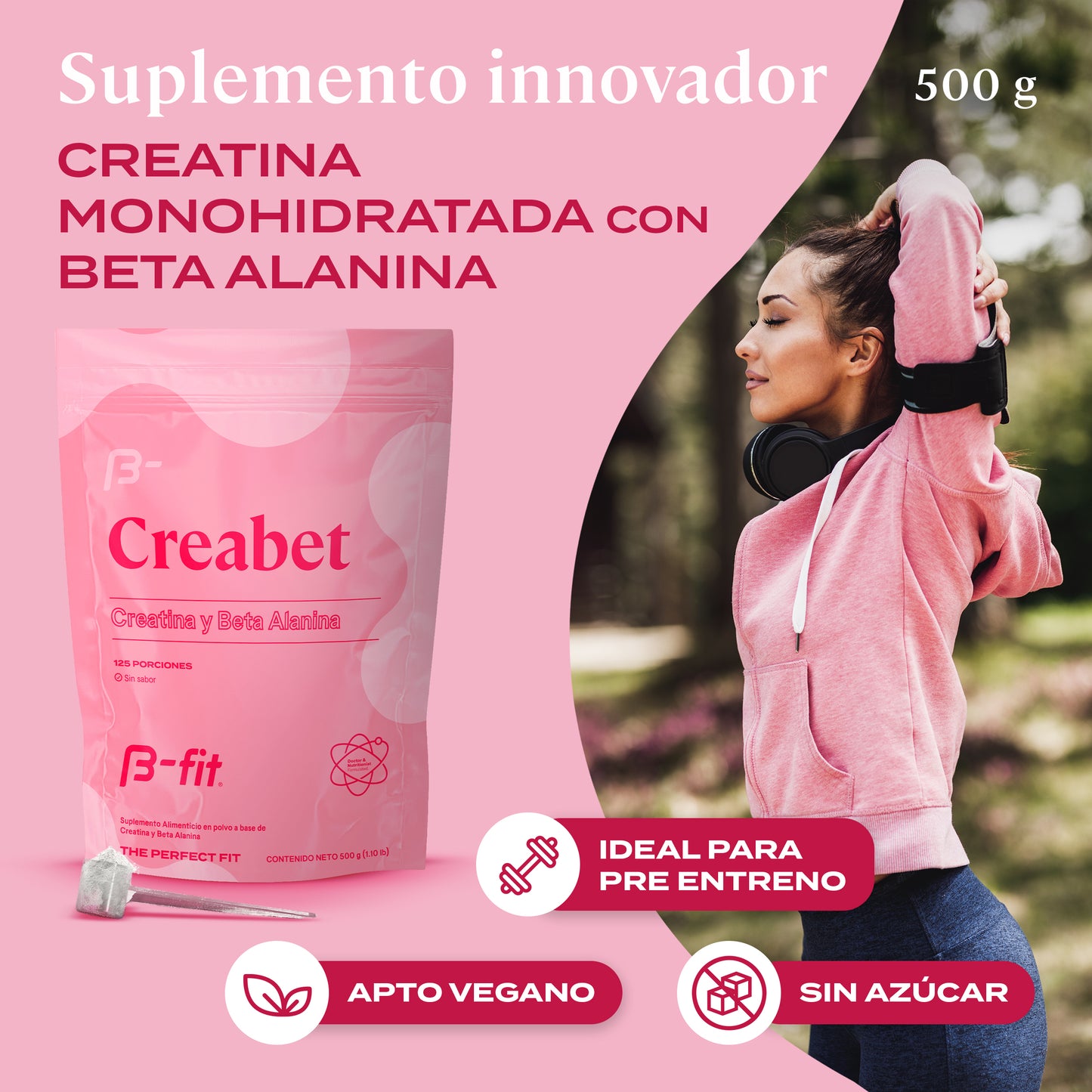 Creabet Creatina + Beta Alanina | B-fit