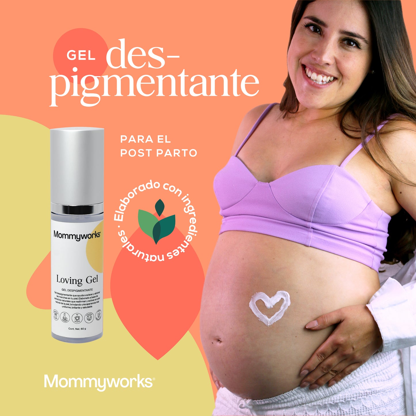Loving Gel | MommyWorks | Tratamiento para manchas en la piel por embarazo