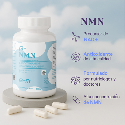 NMN (Nicotinamide Mononucleotide) - 90 Cápsulas