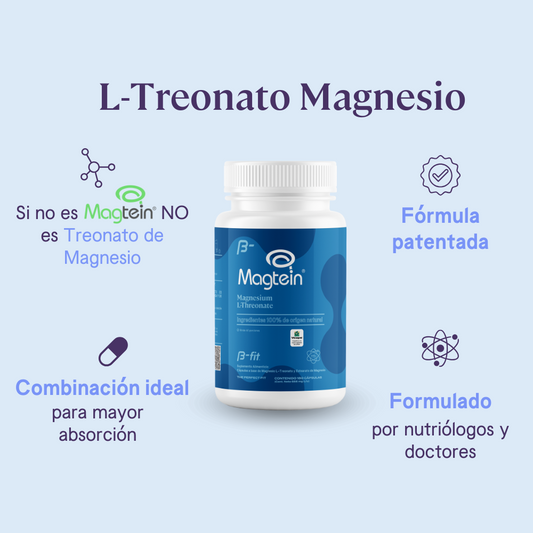 Treonato de Magnesio - 180 Cápsulas