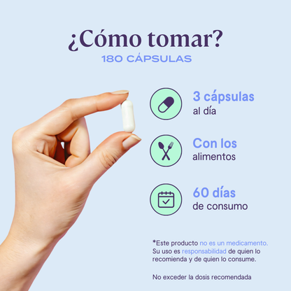 Treonato de Magnesio - 180 Cápsulas