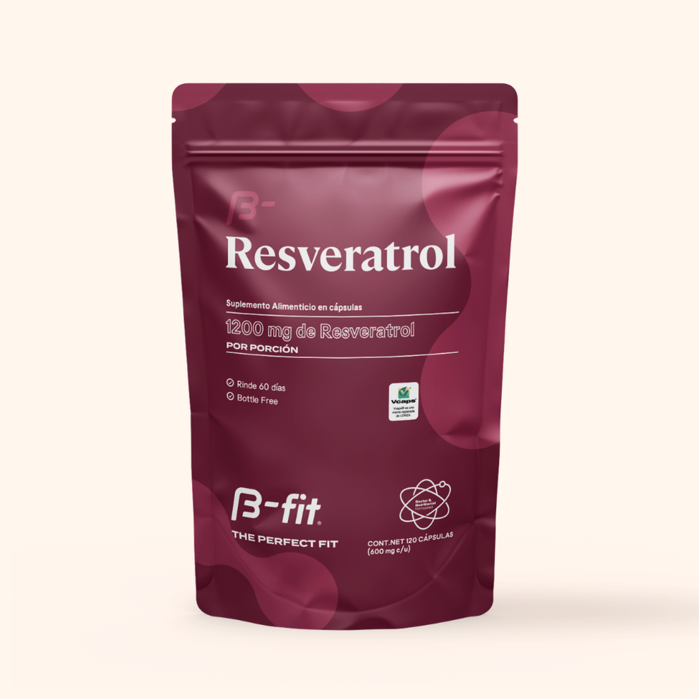 Resveratrol de B-fit, 120 cápsulas