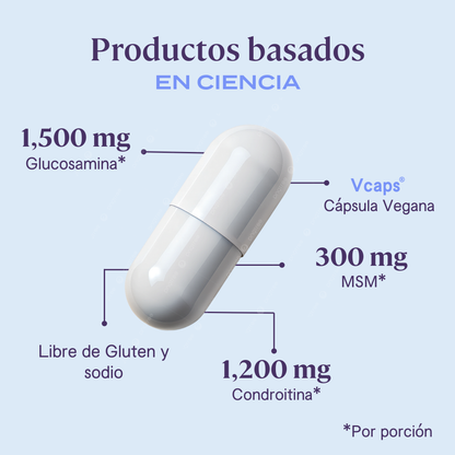Glucosamina + Condroitina - 220 Cápsulas