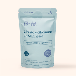 Citrato y Glicinato de Magnesio - 220 Cápsulas | 55 porciones