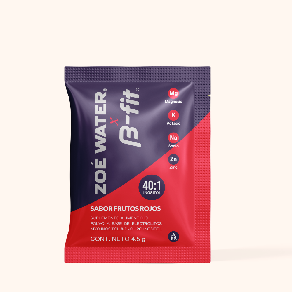 Electrolitos con Inositol Zoé Water x B-Fit - Polvo