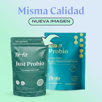 Just Probio probióticos y prebióticos DuoCap®